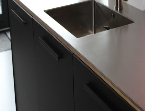Productie RVS Keukenblad
