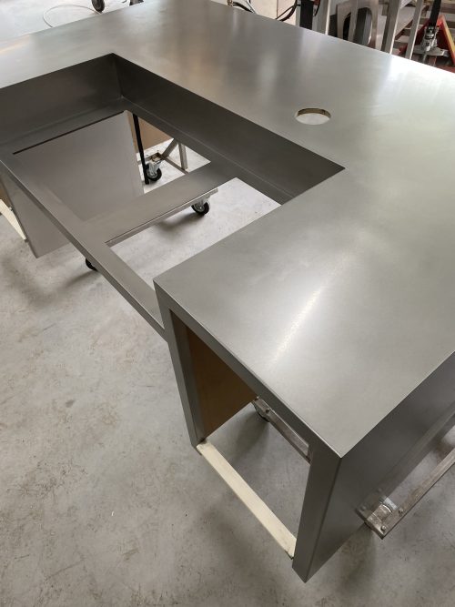 RVS Keukenblad