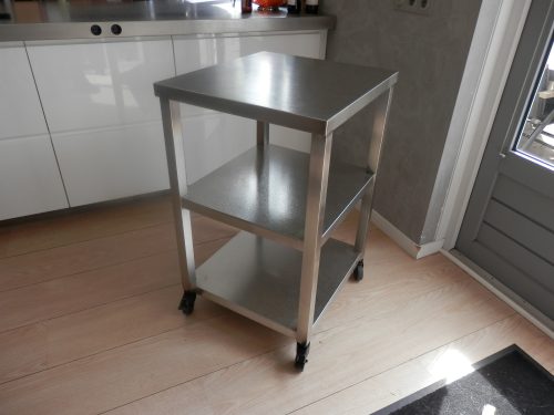 RVS Keukentrolley