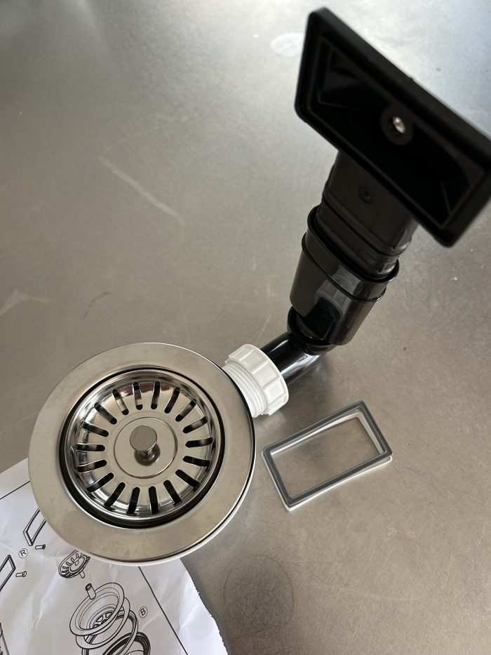 Aanrechtblad INOX