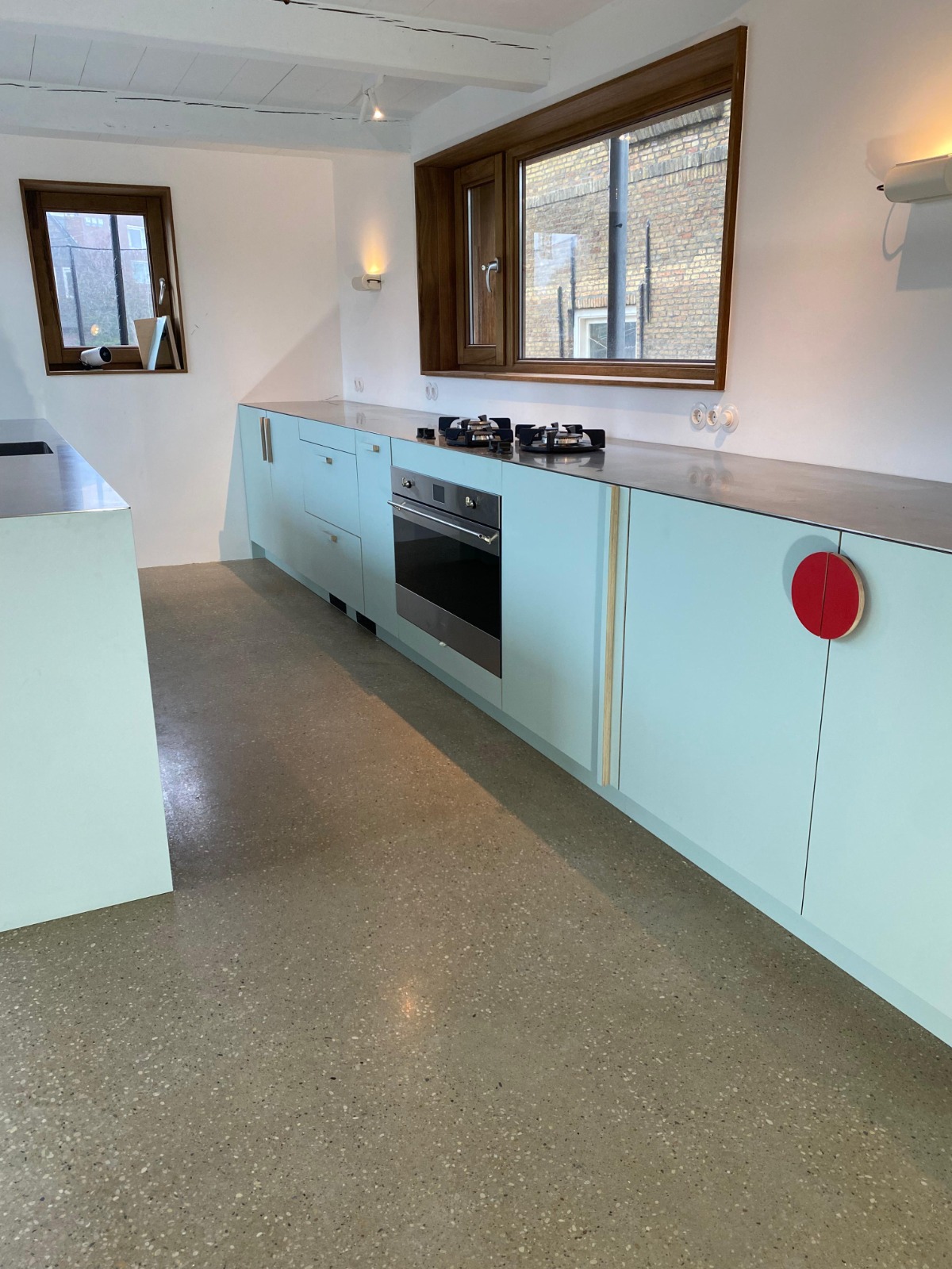 RVS Keukenblad 4 mm massief