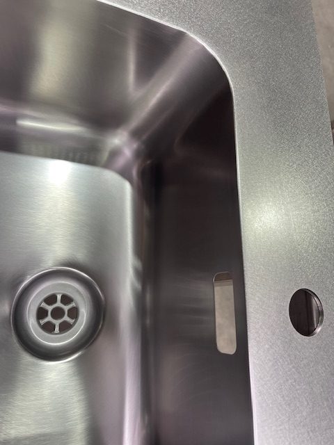 RVS Keukenblad 4 mm massief